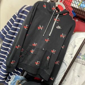 Men’s Nike Sportswear All Over Used Sz XL Rare Black Pre Owned